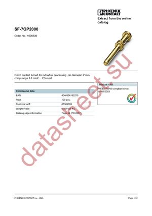 1605639 datasheet  